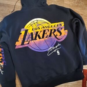 Hollister Los Angeles Lakers Hoodie Sweatshirt Men's Size Medium